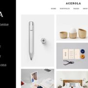 Acerola – Ultra Minimalist Agency Theme