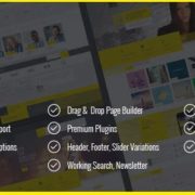 Amilia – Multipurpose One & Multi Page WP Theme