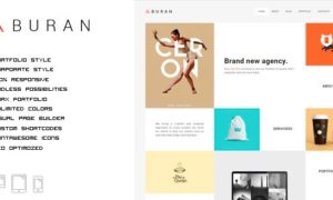 BURAN – Smart Portfolio and Business Theme