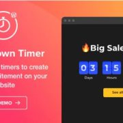 Countdown Timer – WordPress Countdown Timer plugin