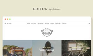 Editor – A WordPress Theme for Bloggers