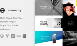 Elementy – Multipurpose One & Multi Page WordPress Theme