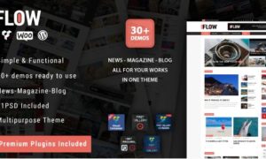 Flow News – Magazine and Blog WordPress Theme