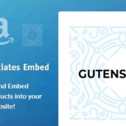 GutenSearch – Amazon Affiliates Products Search and Embed