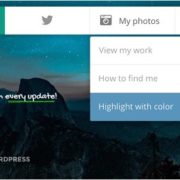 Horizon – Menu Bar Plugin for WordPress