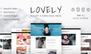 Lovely – Elegant & Simple Blog Theme