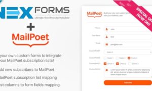 MailPoet for NEX-Forms