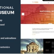 Museum – Responsive WordPress Theme