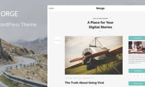 Norge – Responsive Blog WordPress Theme