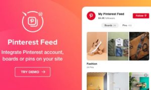 Pinterest Feed – WordPress Pinterest plugin