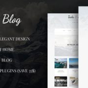 Tada & Blog – Personal WordPress Theme