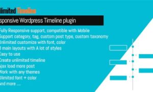 Unlimited Timeline Responsive WordPress plugin