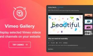 Vimeo Gallery – WordPress Vimeo plugin