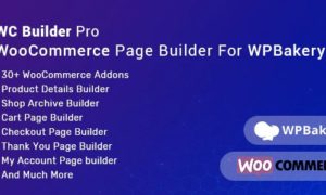 WC Builder Pro – WooCommerce Page Builder for WPBakery