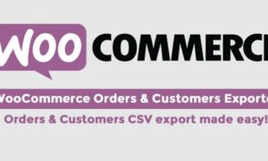 WooCommerce Orders & Customers Exporter