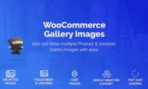 WooCommerce Product & Variation Gallery Images