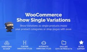 WooCommerce Show Variations as Single Products