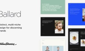 Ballard – Responsive CV WordPress Theme