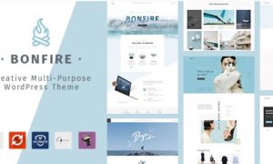 Bonfire – Creative Multipurpose WordPress Theme