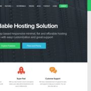 FlatHost WordPress Hosting Theme