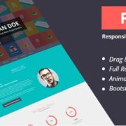 Flatoo – vCard Resume WordPress Theme