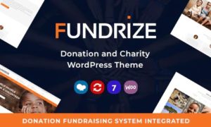 Fundrize – Responsive Donation & Charity WordPress Theme