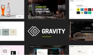 Gravity – Creative Agency & Presentation Theme