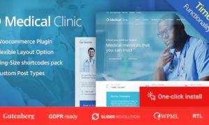 Medical Clinic – Doctor and Hospital Health WordPress Theme