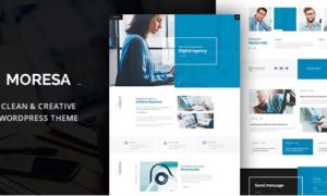 Moresa – Startup Agency Theme