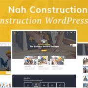 Nah – Construction Building Business WordPress Theme