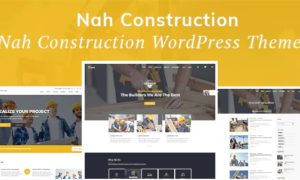 Nah – Construction Building Business WordPress Theme