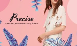 Precise – A Modern Minimalistic Shop Theme