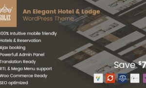 Solaz – An Elegant Hotel & Lodge WordPress Theme