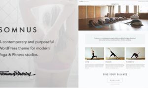 Somnus – Yoga & Fitness Studio WordPress Theme