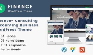 Finance – Consulting Accounting WordPress Theme