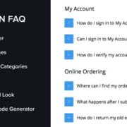 Accordion FAQ WordPress Plugin