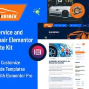 Aatogrinek – Auto Service & Car Repair Elementor Template Kit