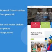 Abasha – Education & Learning Courses Elementor Template Kit