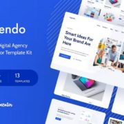 Agendo – Digital Agency & Creative Elementor Template Kit