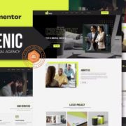 Agenic – Creative SEO & Digital Agency Elementor Template Kit