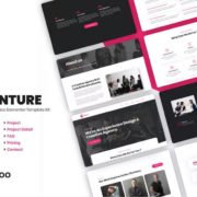 Agenture | Digital Agency & Startup Elementor Template Kit