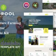Agrool – Agriculture Farming Elementor Template Kit