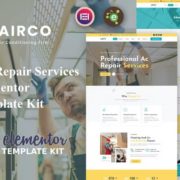 Airco – AC Repair Services Elementor Template Kit