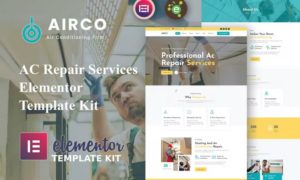 Airco – AC Repair Services Elementor Template Kit