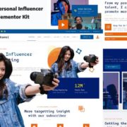 Akamsi – Personal Influencer Elementor Template Kit