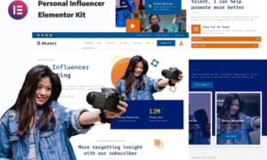 Akamsi – Personal Influencer Elementor Template Kit