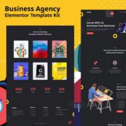 Aleos – Business Agency Elementor Template Kit