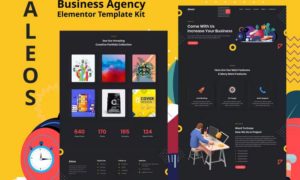 Aleos – Business Agency Elementor Template Kit