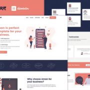 Aman — Multipurpose Elementor Template Kit