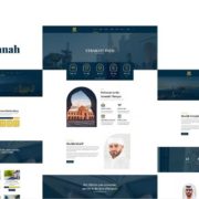 Amanah – Mosque & Islamic Center Elementor Template Kit